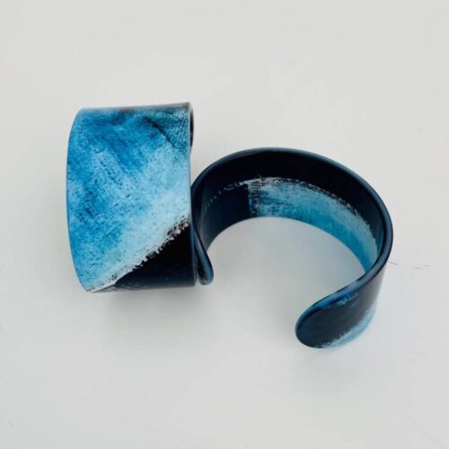 Armband - Blue POM