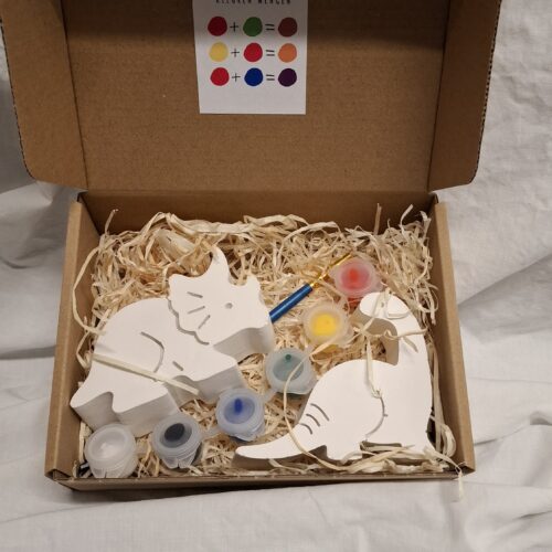 DIY pakket Verfpret - dino's