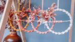 Mini macramé hoepel