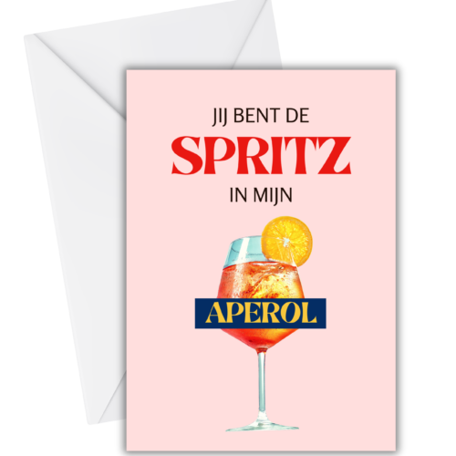 Love kaartje Aperol
