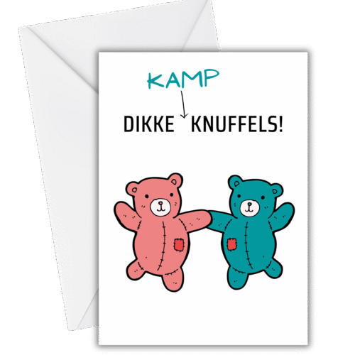 Kampkaartje Knuffels