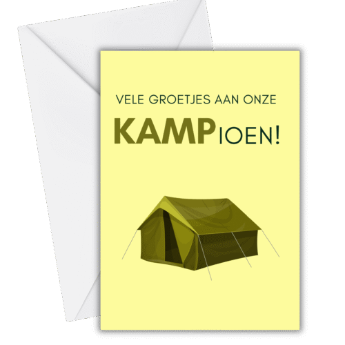 Kampkaartje Kampioen