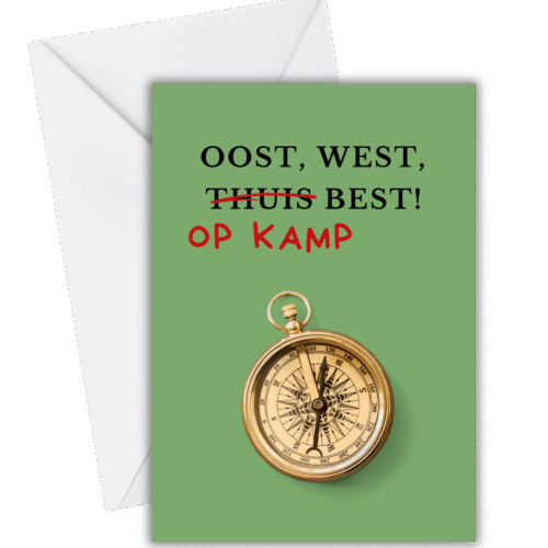 Kampkaartje Kompas