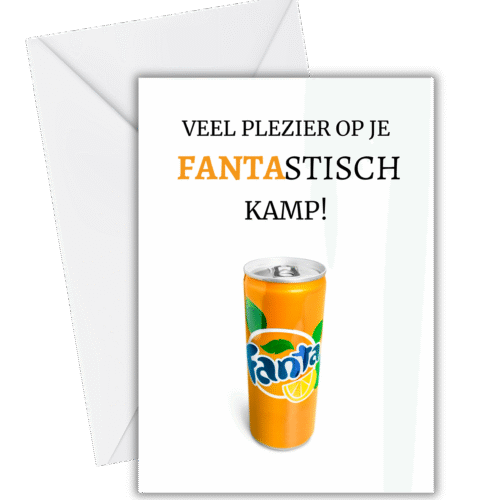 Kampkaartje Fanta