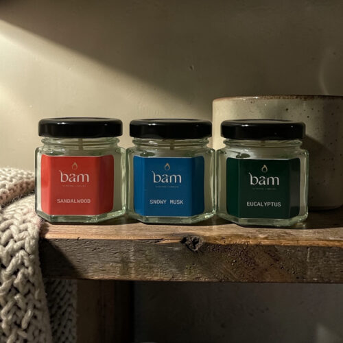 Giftset FRESH – Mini Geurkaarsen Trio Cadeauset