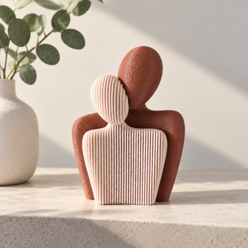 Man & vrouw - 3D geprint