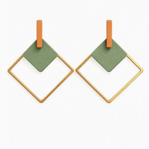 GEO 2563 - Geometrische oorbellen