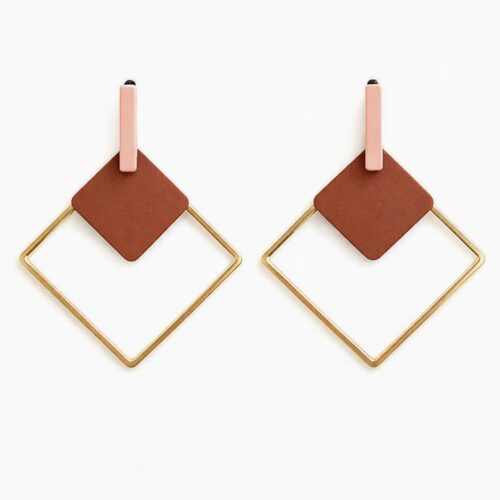 GEO 2563 - Geometrische oorbellen