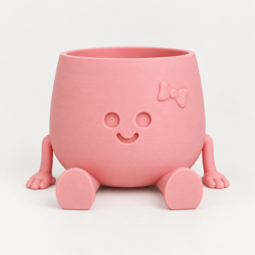 Happy pot: Girl
