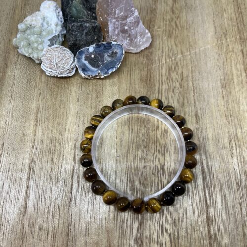 Armband tijgeroog 8mm